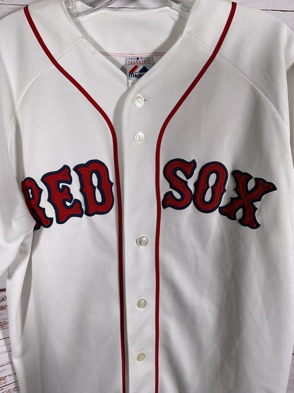 Majestic MLB Boston Red Sox Mike Lowell #25 Baseball Jersey Size M