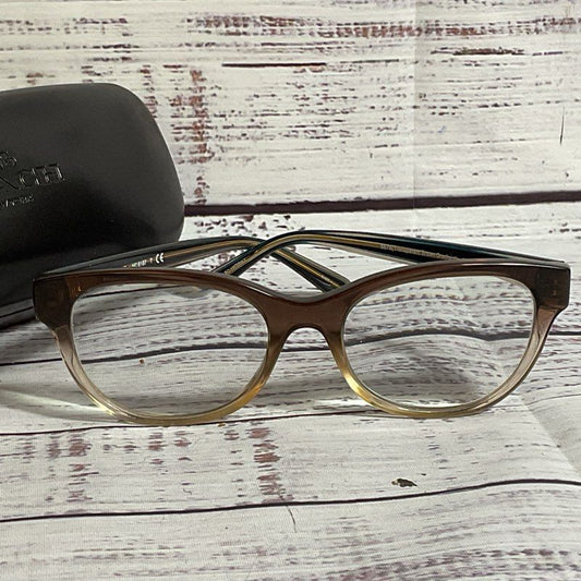 COACH HB-6187 Women's Brown Gradient Eyeglasses- 52[ ]18 140 (FRAMES ONLY)