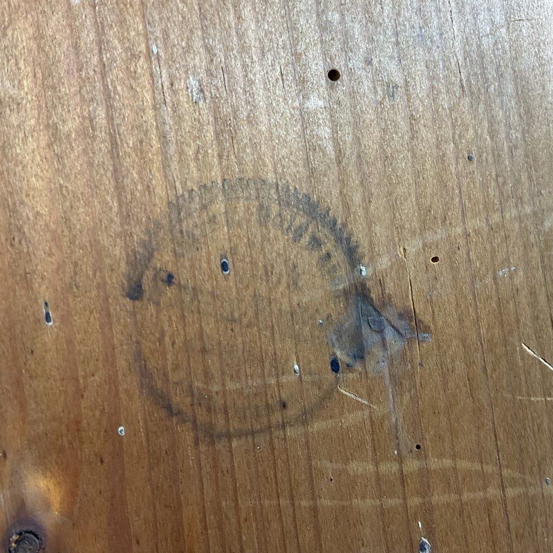 ANTIQUE PRANZ KULITZ Wood Victorian Wall Clock- 33"