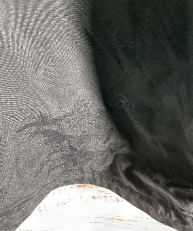 Men's Carhartt Black Coat with removable hood Size M AS IS