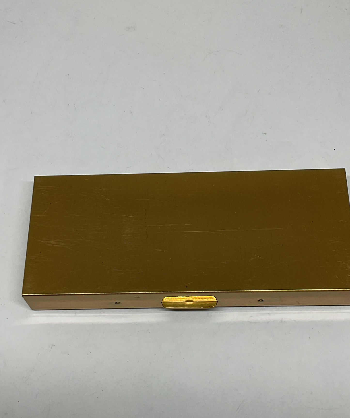Vintage Pigeon Gold Tone Cigarette Case With Flip Up Lighter