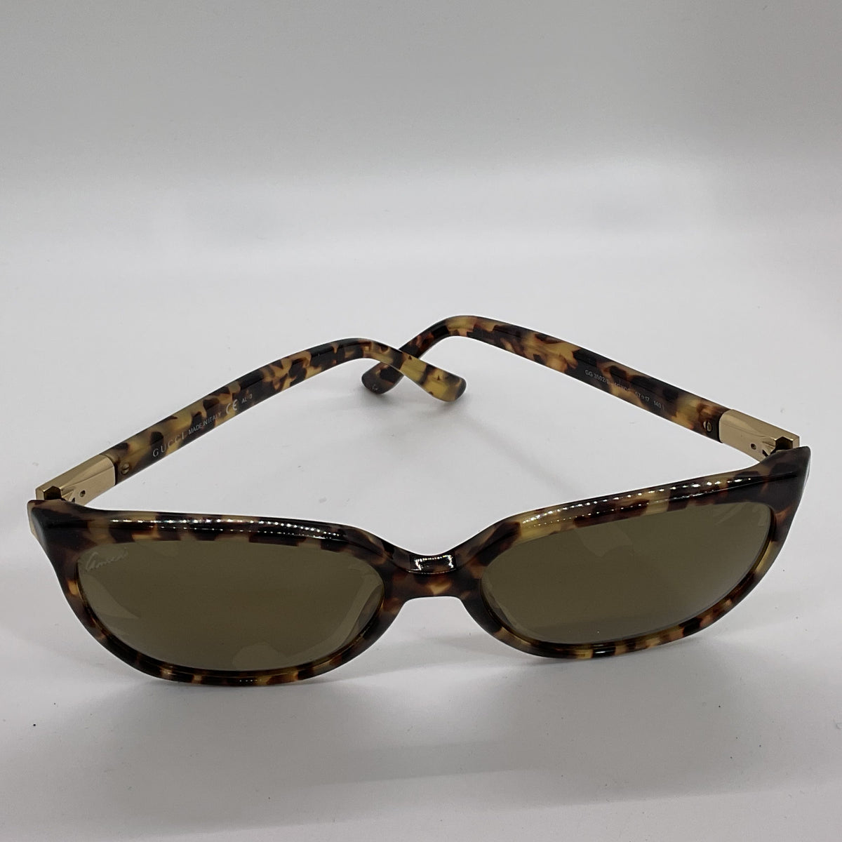 GUCCI GG3502/S Women's Brown Tortoise Sunglasses- 57[ ]17 140 (FRAMES ONLY)