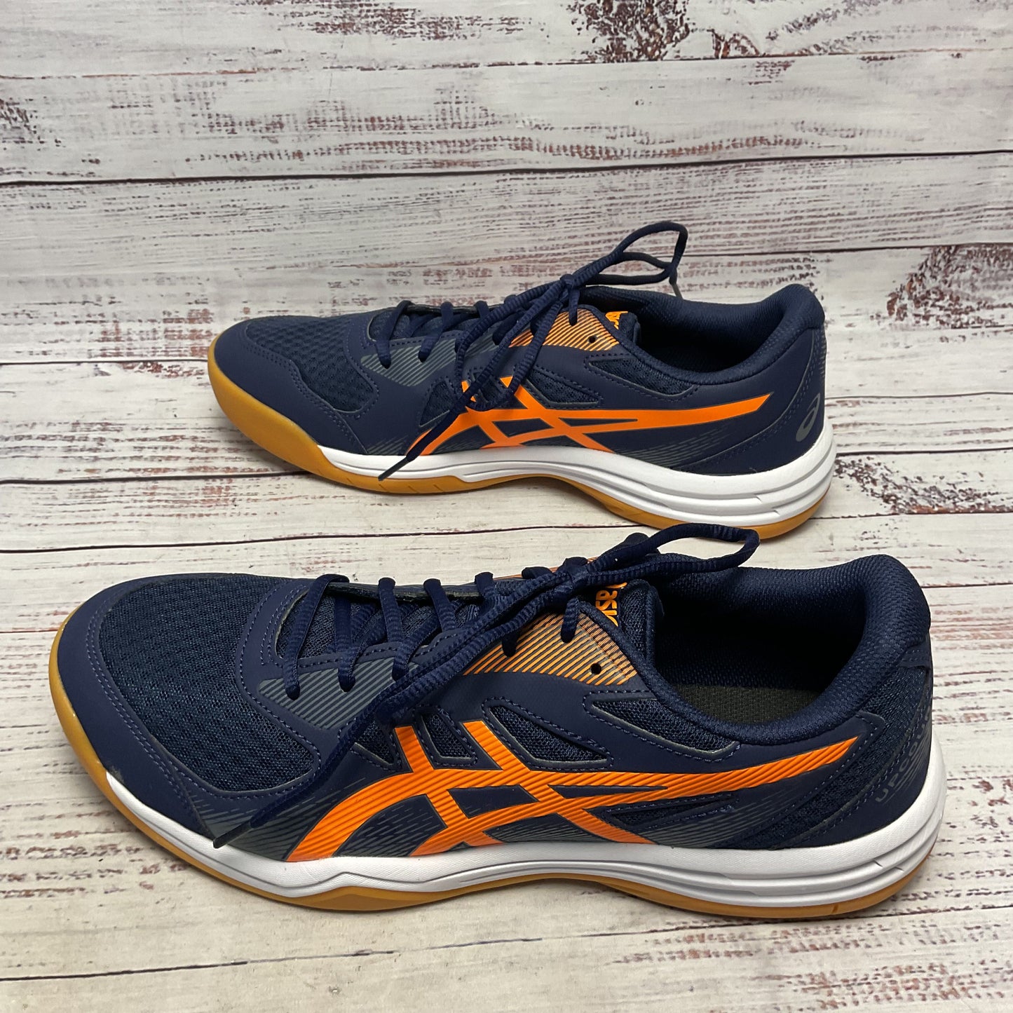 Asics Upcourt 5 Navy Blue Volleyball Athletic Indoor Sneaker Shoe Men Size 11