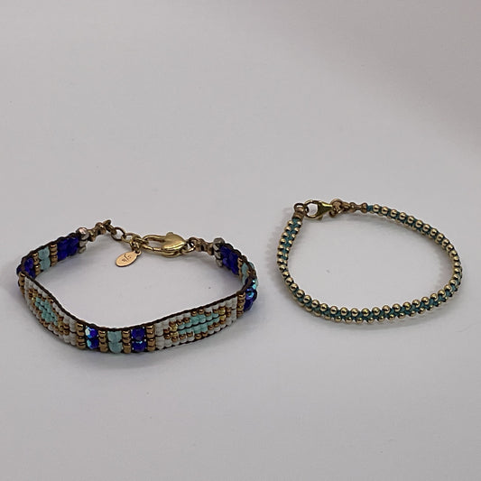 CJK Jewelry Gold Tone & Beaded Bracelets