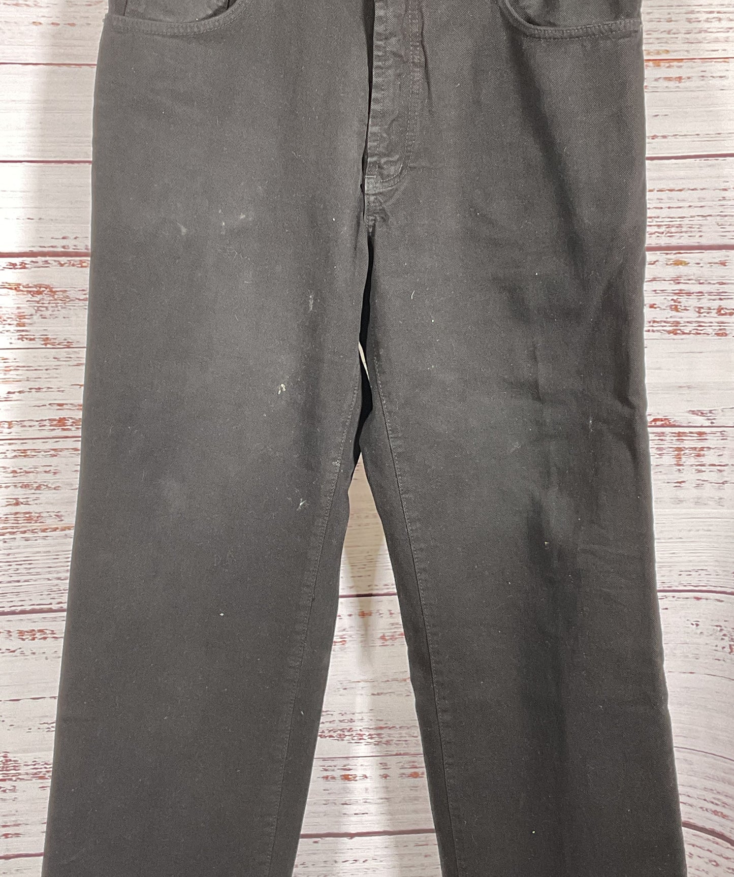 Moschino Vintage Peace Wide Leg Jeans Black 36
