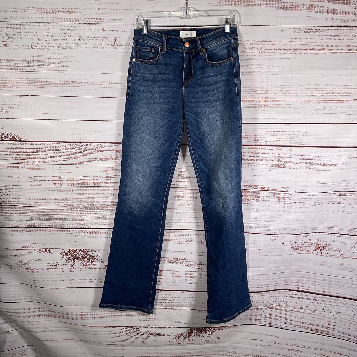 Level 99 Dashing Blue Denim Jeans Pants - Size 27