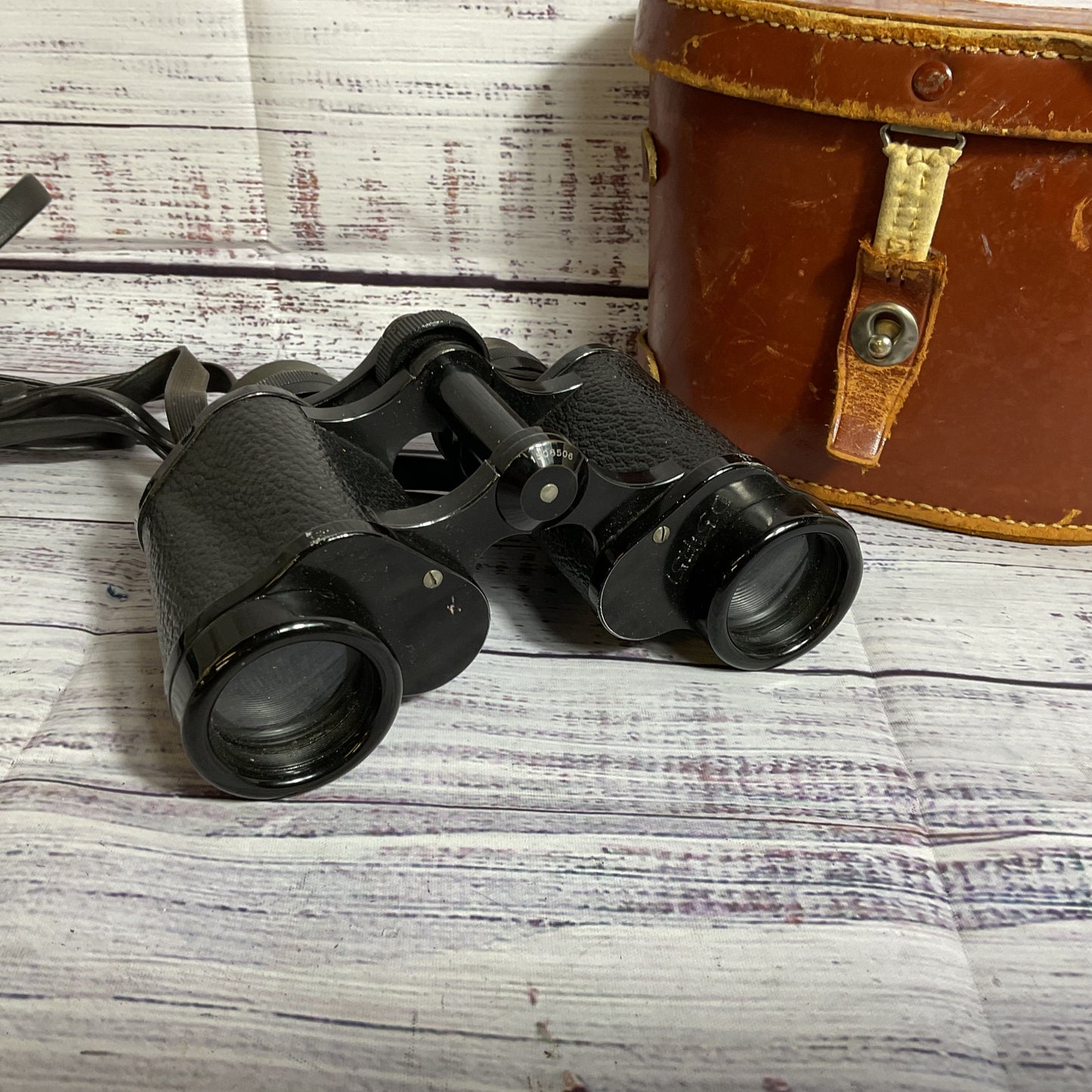 VTG. CARL ZEISS Jena Deltrintem 8x30 Lens Binoculars with Case