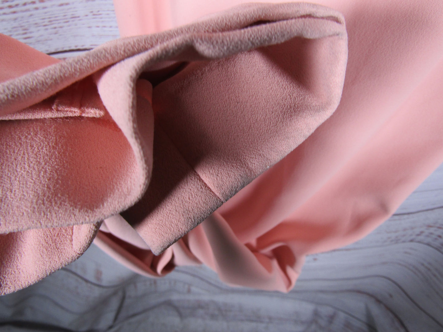 Alberto Makali Women's Light Pink Ruffle Sleeve Dress Size 8
