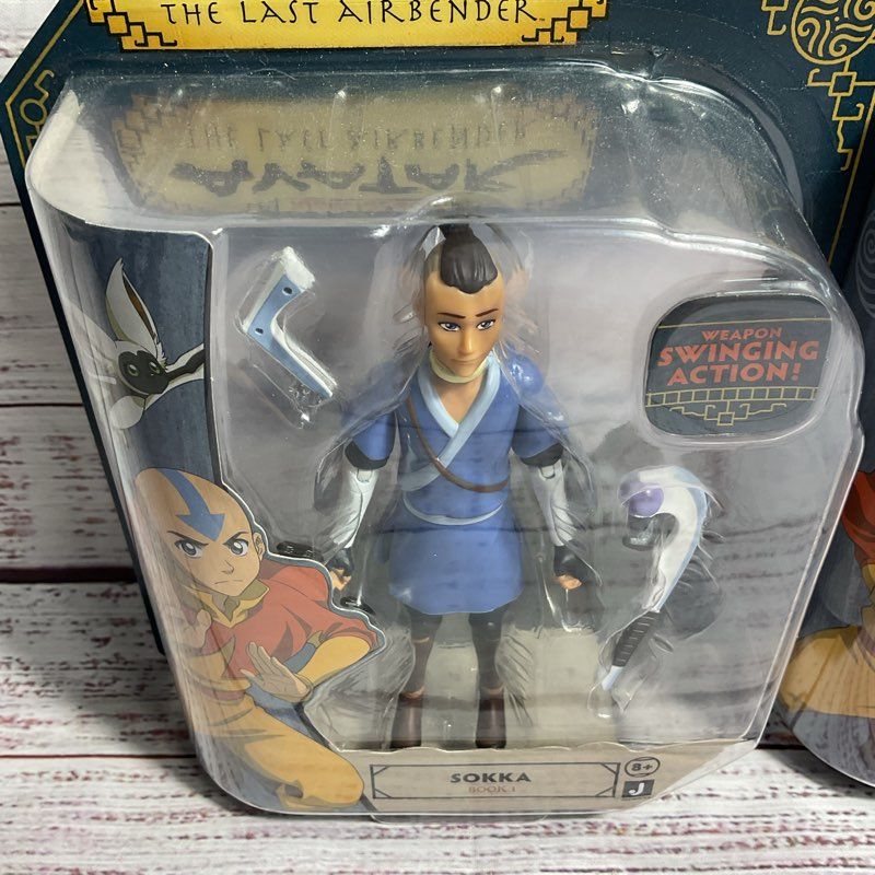 Nickelodeon Avatar The Last Airbender Katara/Sokka Book 1 Jazwares Figure Bundle