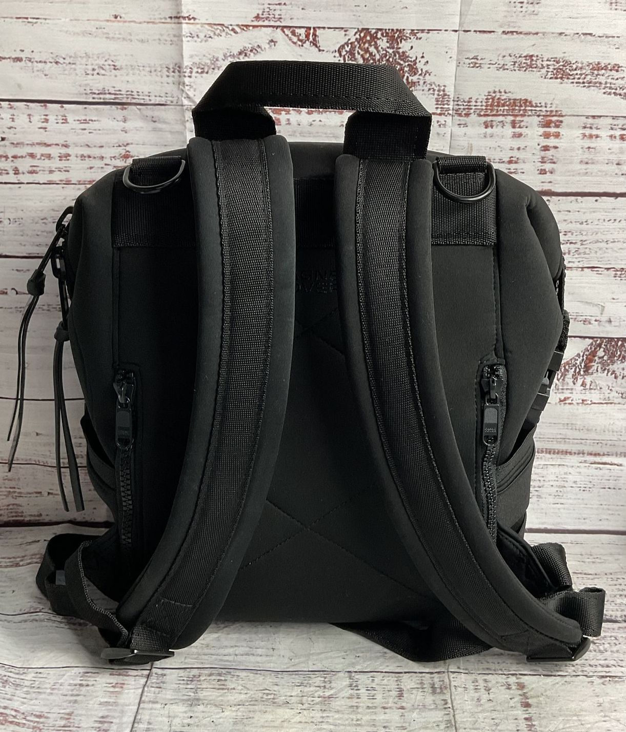 Dagne Dover Indi Neoprene Diaper Backpack Onyx