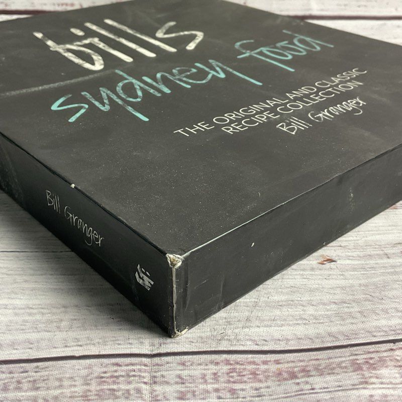 Bill's Sydney Food The Original Recipe Collection HC Cooking Book W/ Slipcase