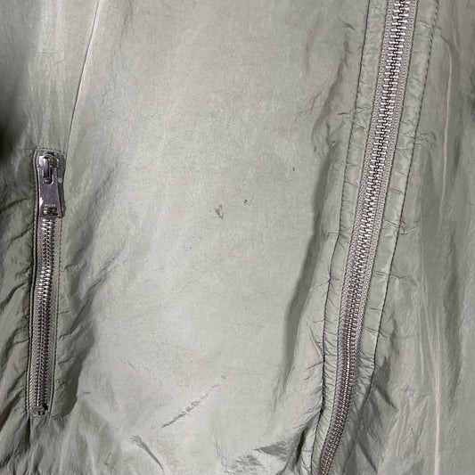 Reiss Light Green Lightweight Bomber Jacket - Size M As-Is