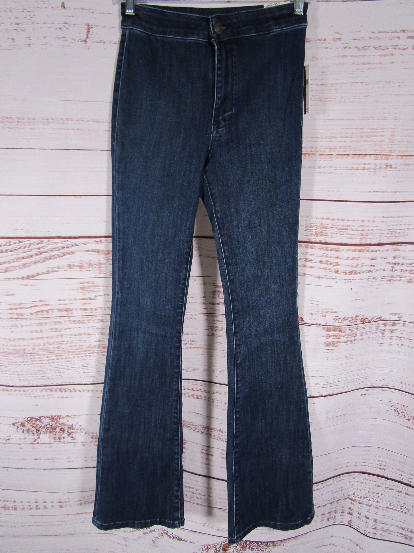Anthropologie Pilcro Women's Blue Denim High-Rise Bootcut Jeans Size 25
