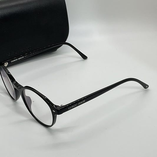 GIORGIO ARMANI AR7004 5001 Black Round Eyeglasses- 49[ ]19 145 (FRAMES ONLY)