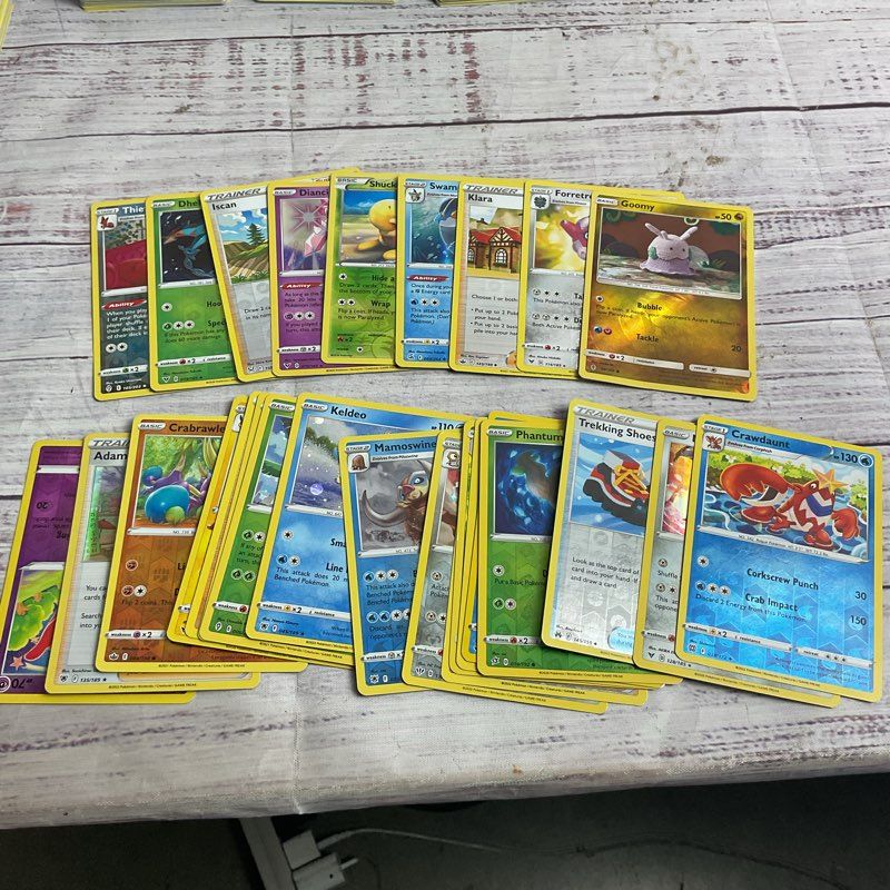 Pokemon 300+ Pc. Card Lot (Base, Holo, Energy) W/ Toxtricity V Full Art
