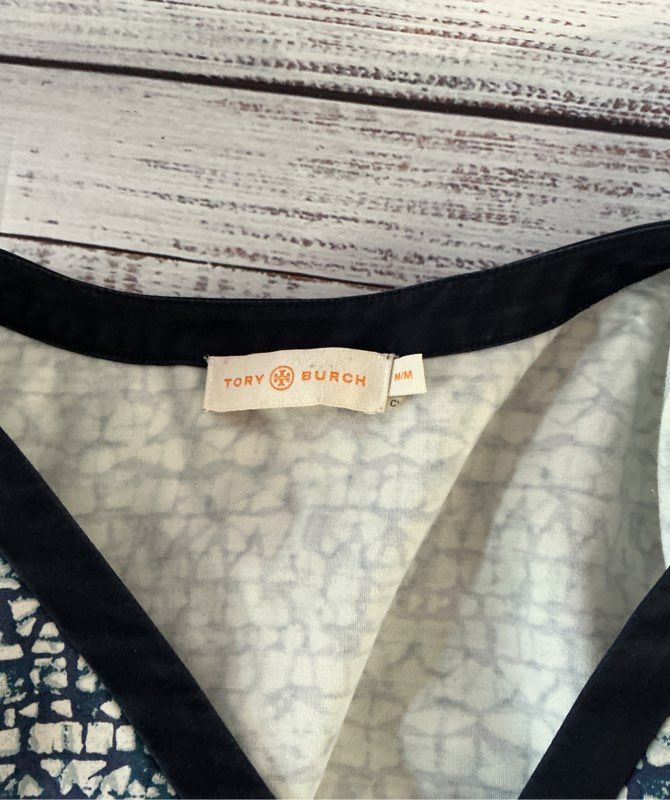 Women's Tory Burch Front Zip Ponte dress Size M