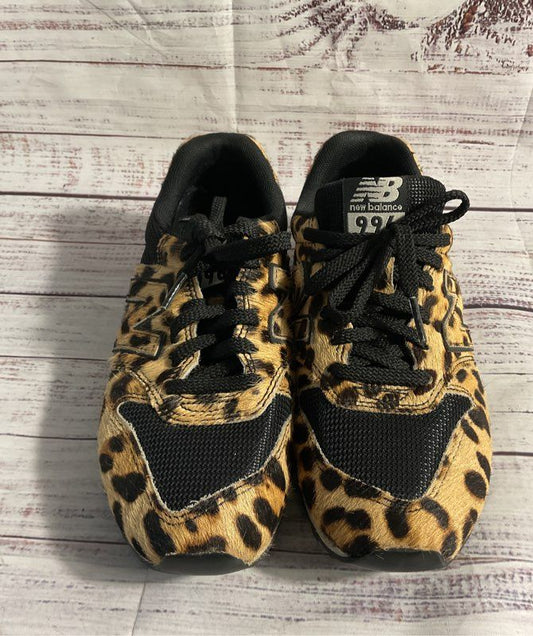 J Crew Edition Size 6.5 - New Balance 996 Low Leopard Pony Hair Sneakers