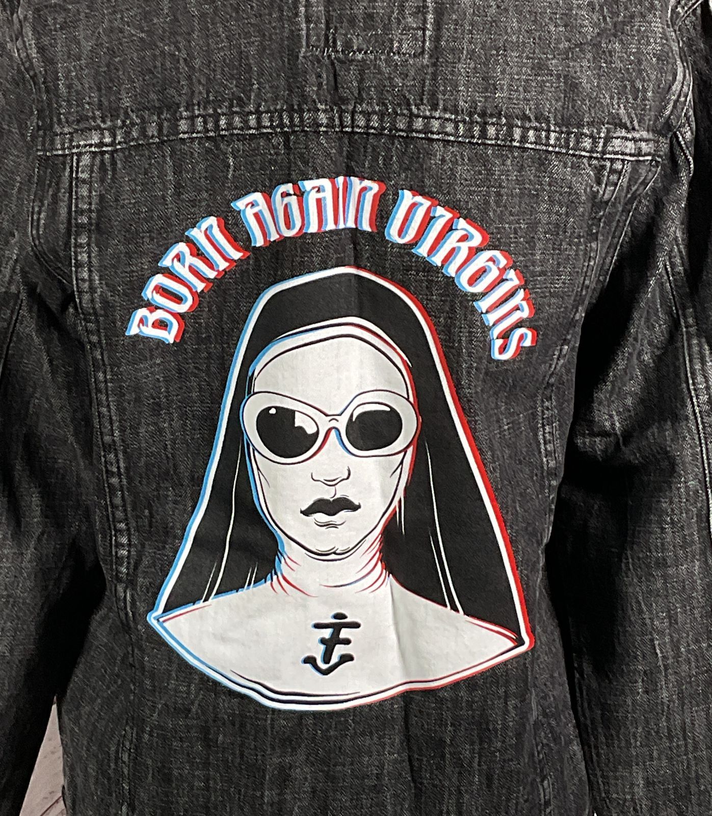Strata Denim Born Again Virgins Jacket Gray M