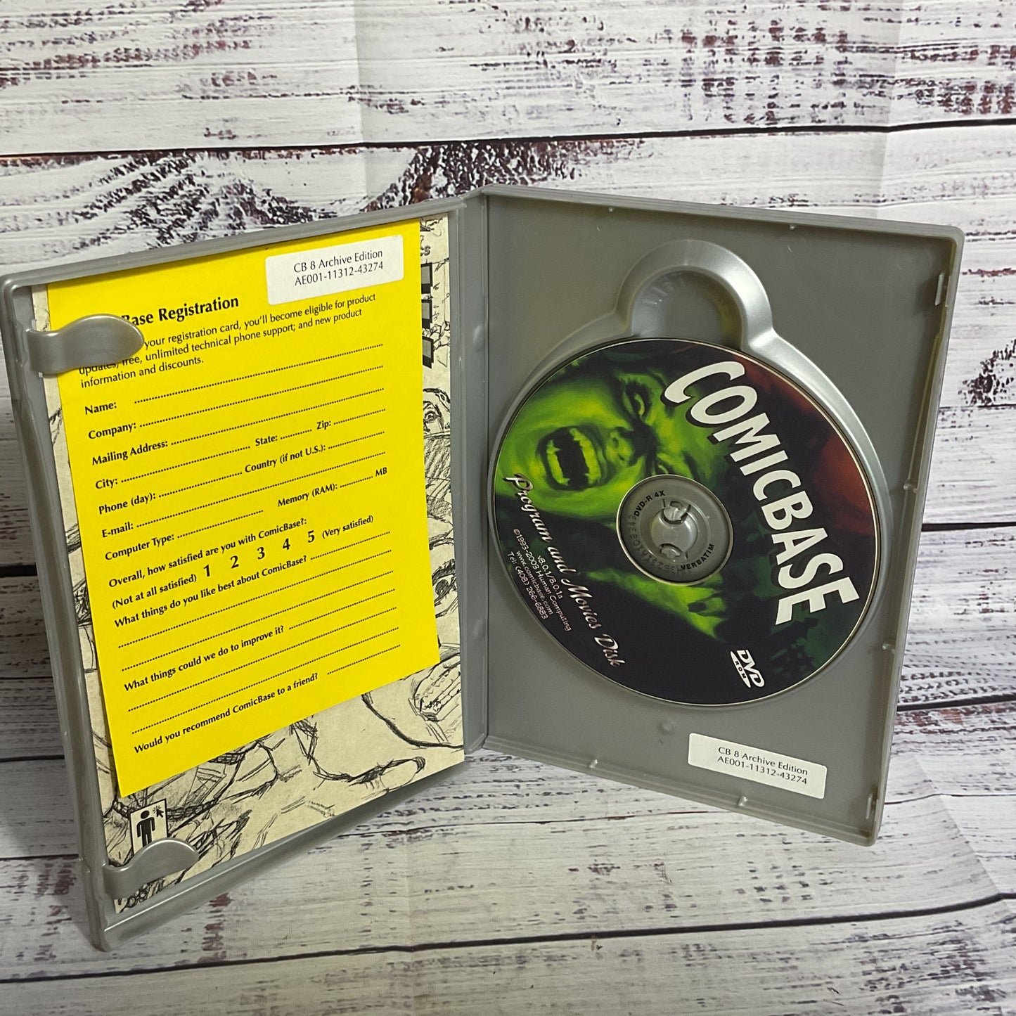 Signed Limited Edition 2/300 COMICBASE #8 Archive Edition 2-Disc DVD Set