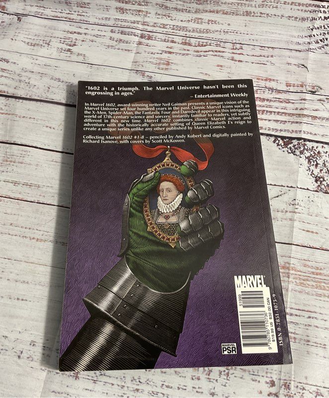 Marvel 1602 Neil Gaiman First Printing Good Condition