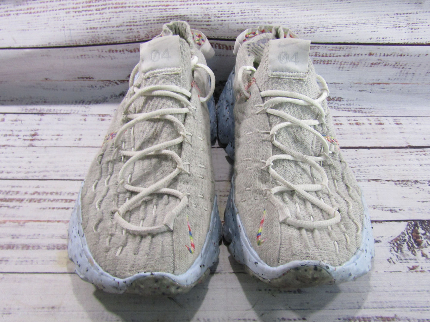 Nike Space Hippie 04 Photon Dust Women's Knit Running Shoes Size CD3476-102