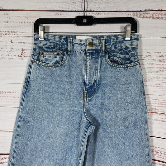 Coach High-Rise monogram C Blue Jeans Pants - Size 25
