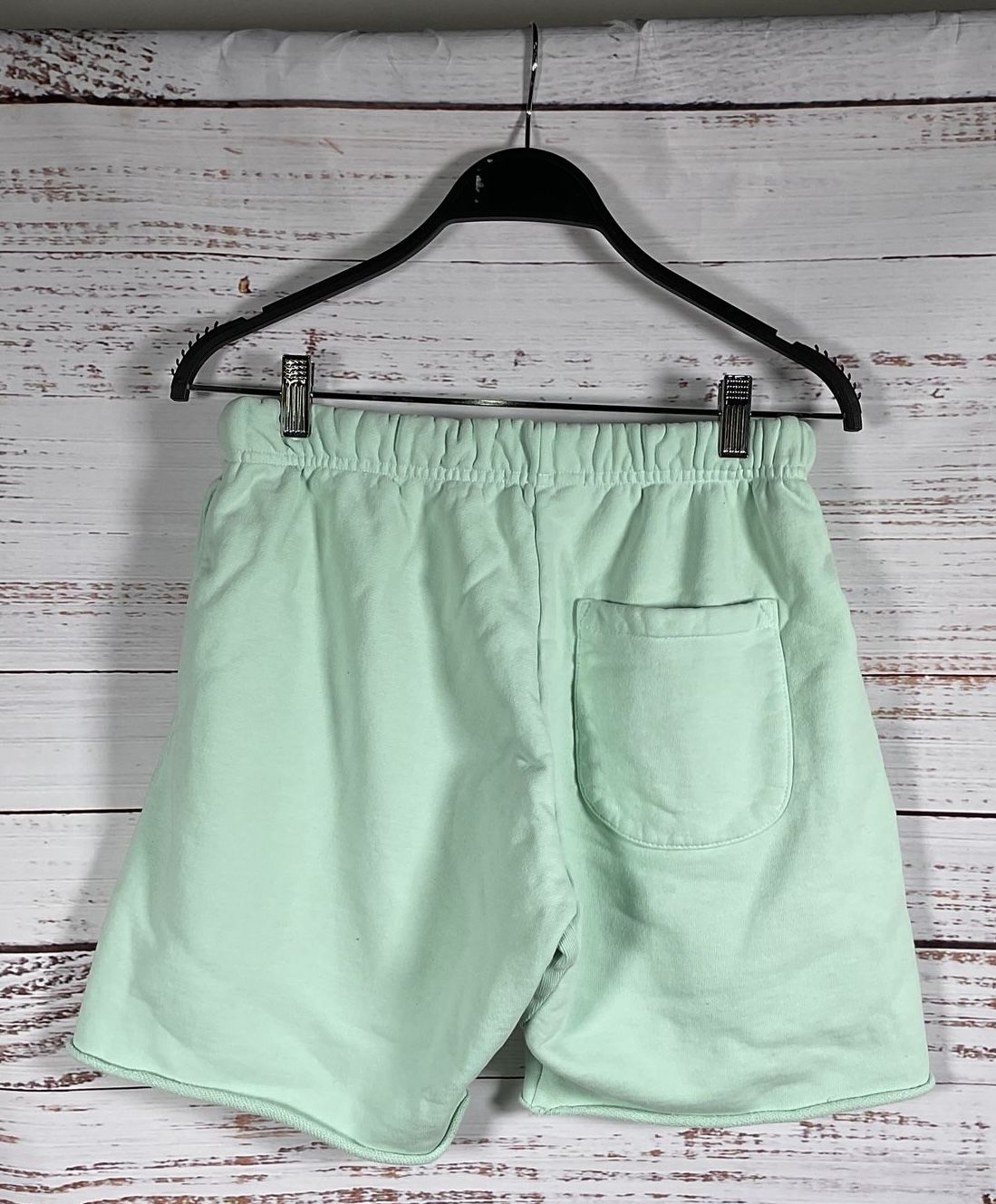Valas Mint Green Coastal Sweat Shorts - Size Extra Small