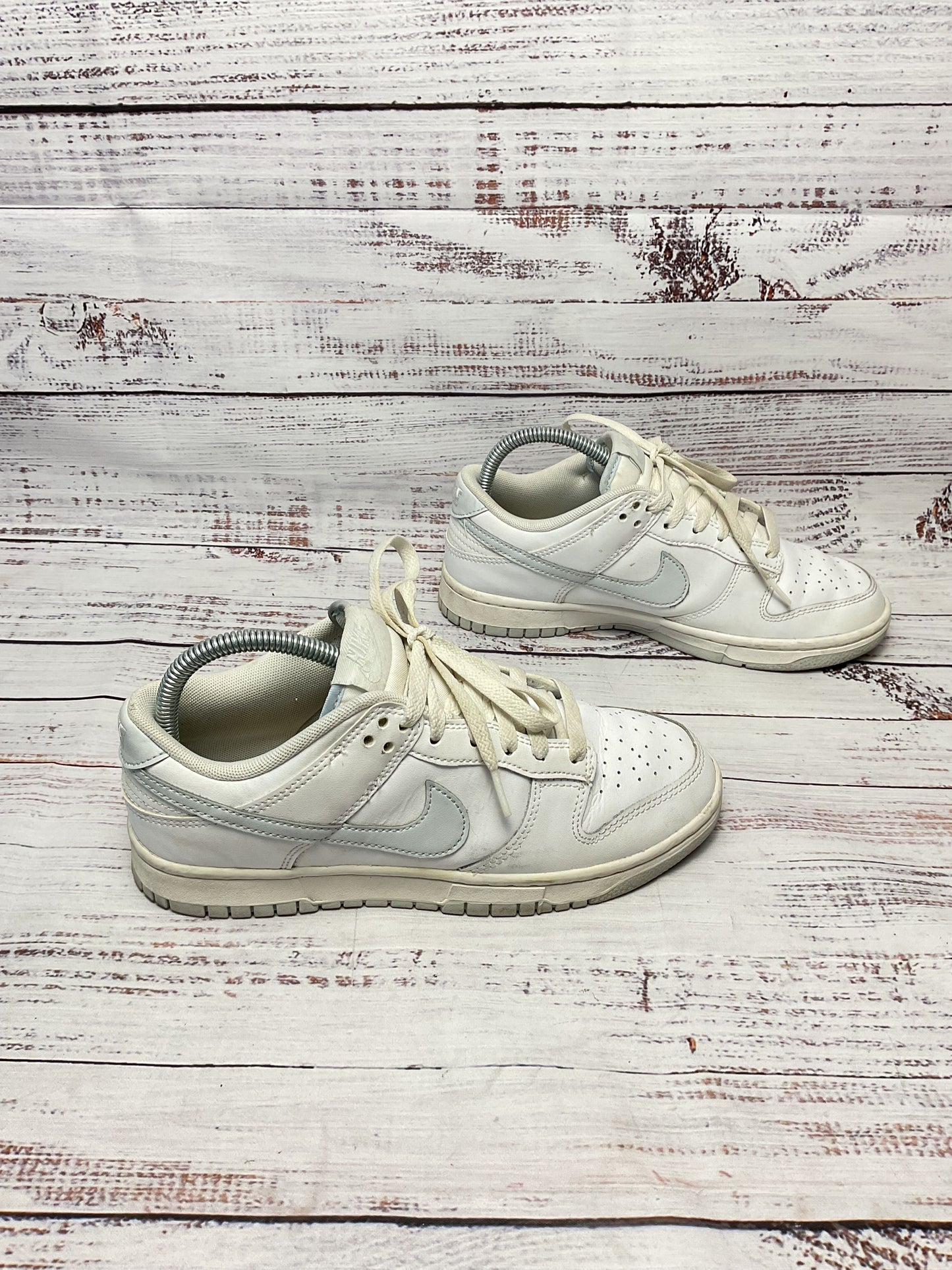 Nike Dunk Low Retro White Pure Platinum White Athletic Sneaker Shoe Men Size 6