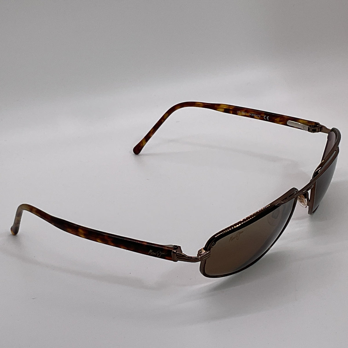 MAUI JIM MJ162-23 Men's Brown Tortoise Kahuna Sunglasses