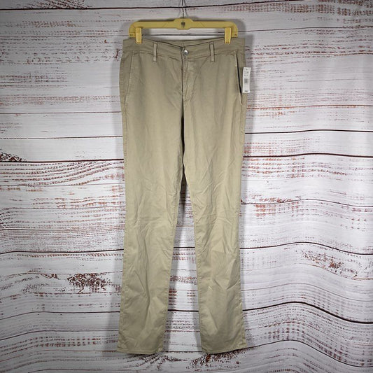 NWT Adriano Goldschmied AG Marshall Slim Beige Chino Trouser Pants - Size 30x34