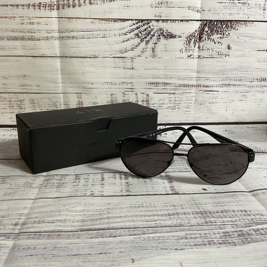 ARMANI EXCHANGE AX2034S Men's Black Aviator Sunglasses 59[ ]14 145 (FRAMES ONLY)