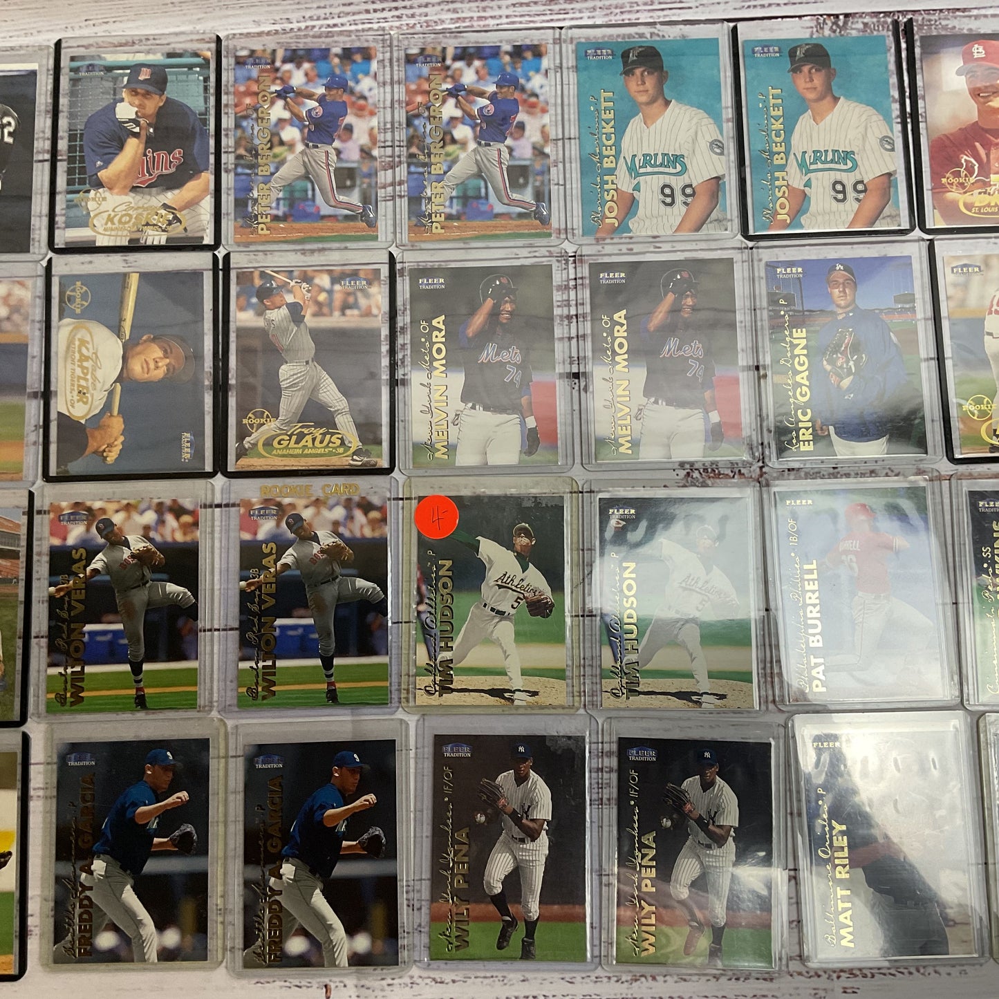 1998-99 FLEER Traditions MLB Baseball Cards- Set of 58
