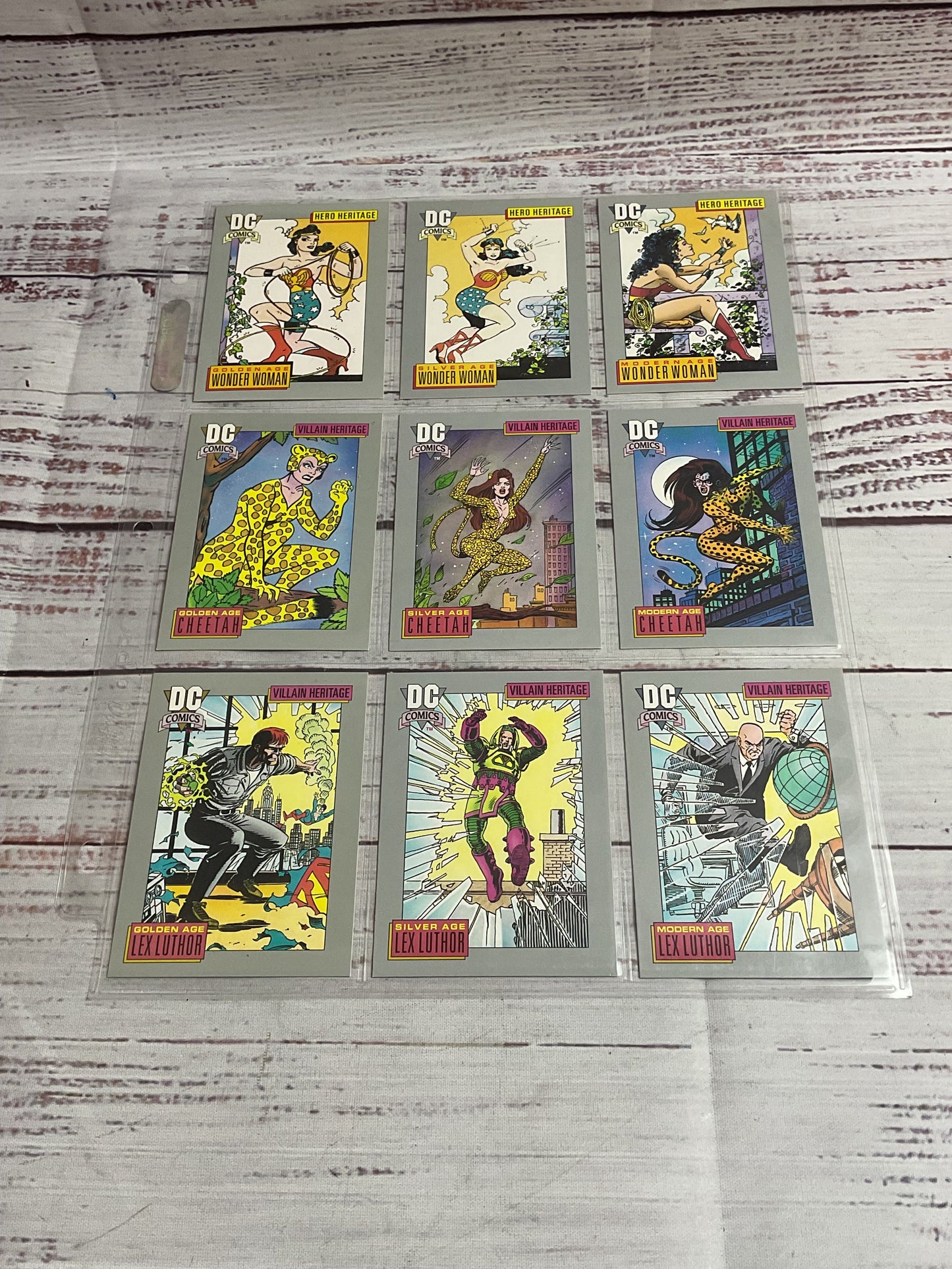Lot Of Miscellaneous Comic Trading Cards X-Men DC Marvel Topps