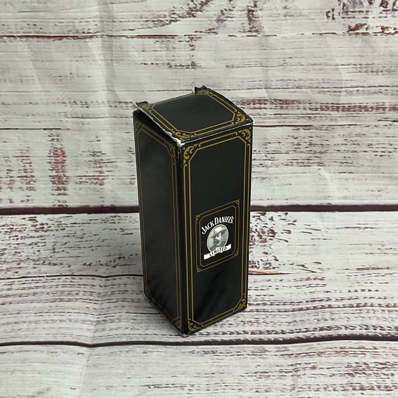 NOB Jack Daniels Gold Medal Crystal Bottle 4" Christmas Tree Ornament