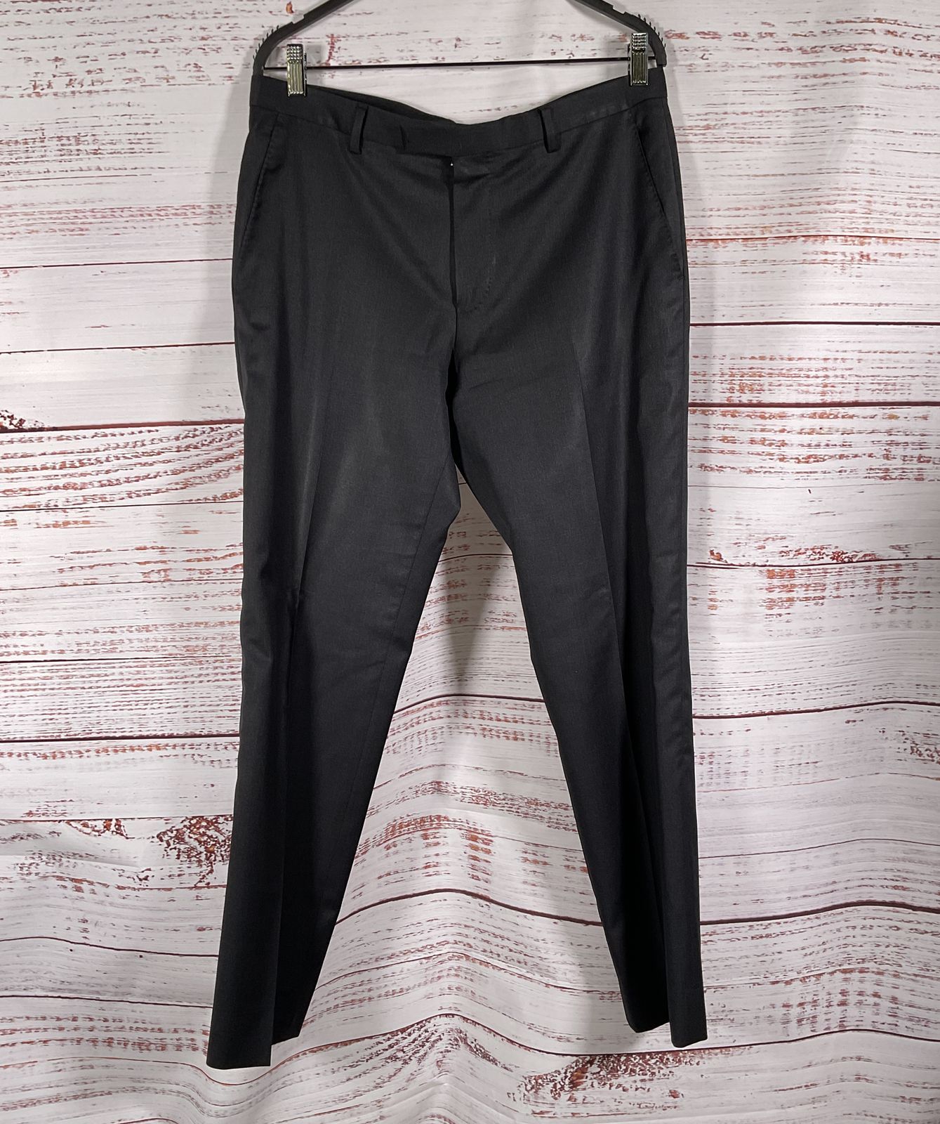 Boss Hugo Boss Super 100 Virgin Wool Suit Set Dark Gray 40R 40R/30