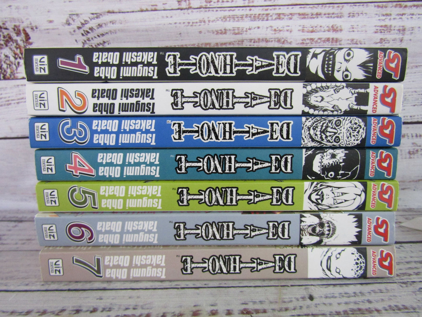 Death Note English Manga Volume 1-7
