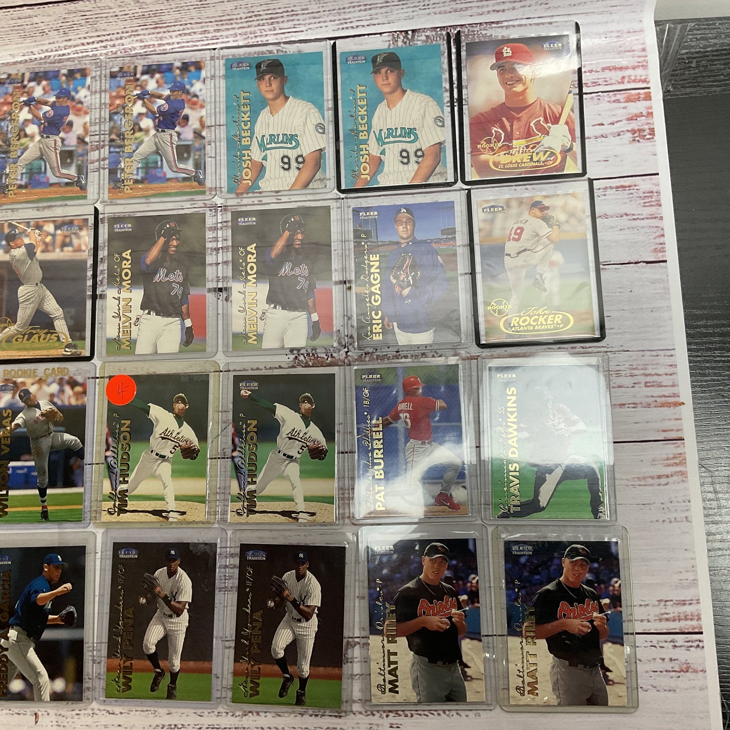 1998-99 FLEER Traditions MLB Baseball Cards- Set of 58