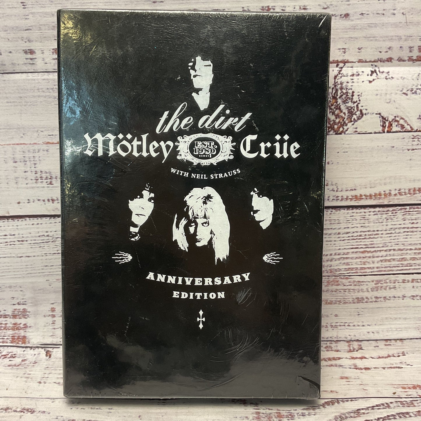 Motley Crue The Dirt Anniversary Edition Hardcover Book Slipcase New Sealed