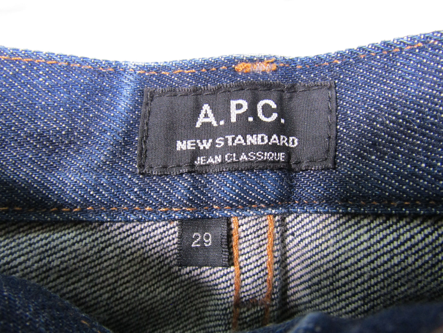 A.P.C. Men's Blue Denim Jeans Size 29