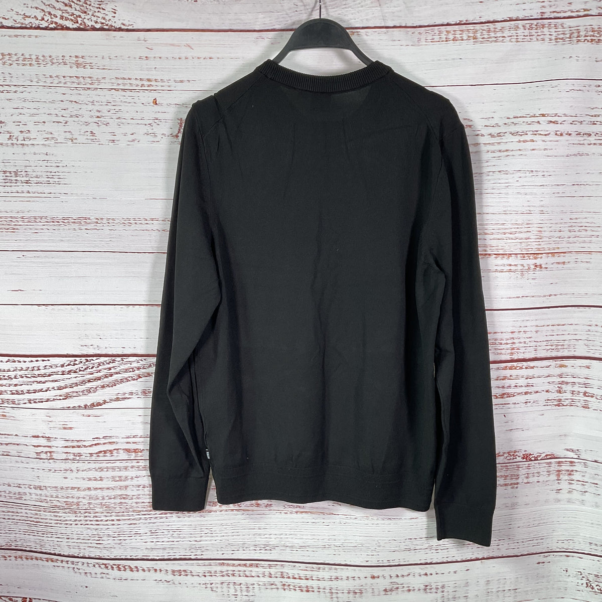 Boss Hugo Boss Black Crew Neck pull Over Knit Sweater - Size M