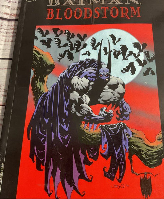 Batman Bloodstorm By Doug Moench Kelly Jones John Beatty 1995 First Printing