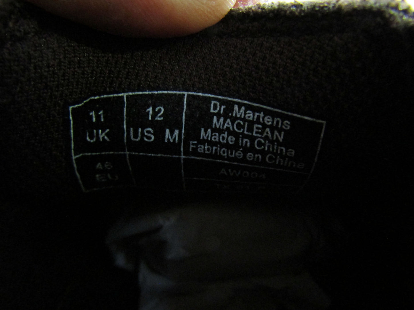 Dr. Martens Maclean Men's Tan Leather Slip-On Shoes Size 12