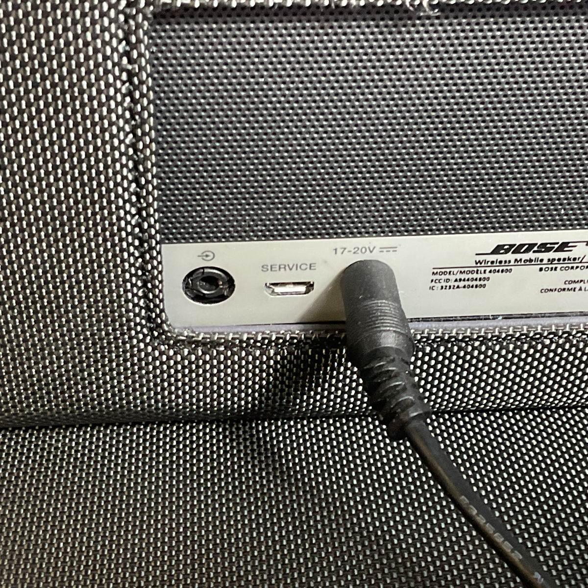 BOSE 404600 Soundlink Bluetooth Speaker-WORKS GREAT!!!!