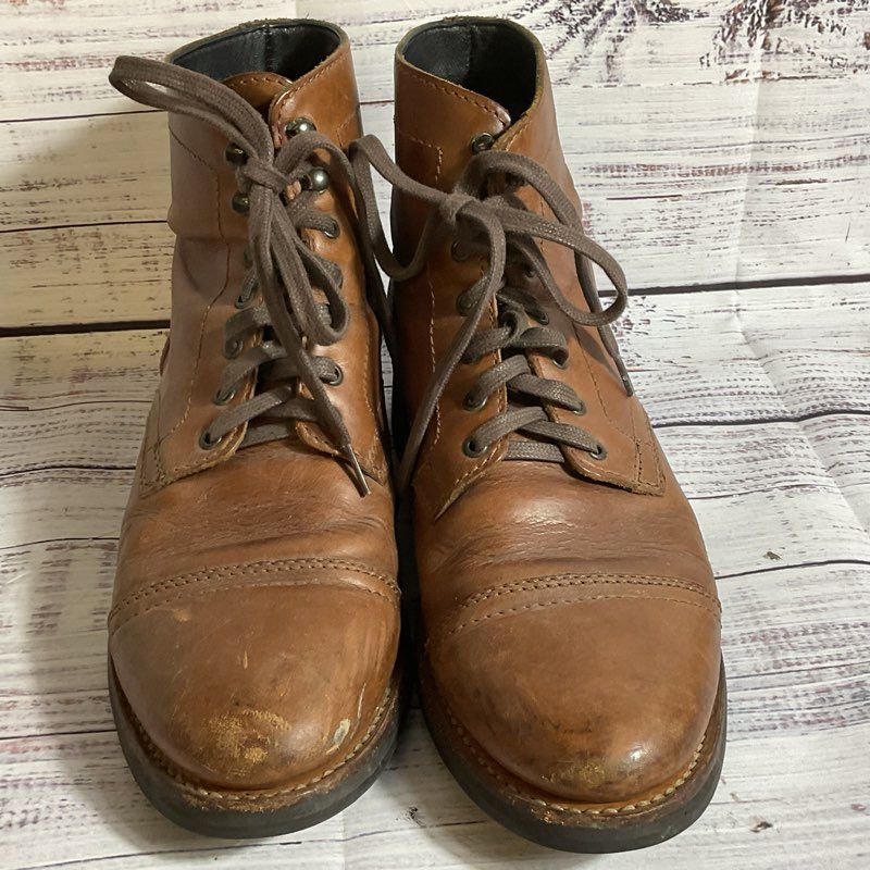 THURSDAY Boot Co. The Captain Men's Brown Leather Boots- SZ 8.5