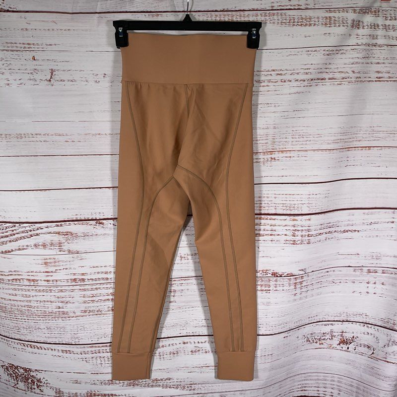 Jonathan Simkhai Carbon 38 Toasted Nut Brown Corset Leggings Size S