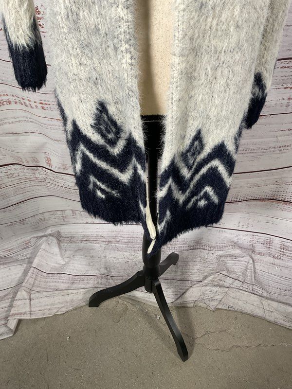Sleeping on Snow by Anthropologie Diamond Eyelash Open Cardigan Size XS Women's