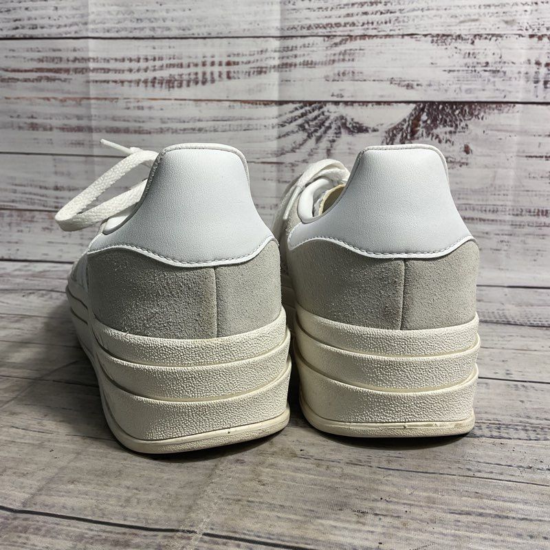 Adidas Gazelle Platform Grey Suede Sneaker Women's 9.5 US