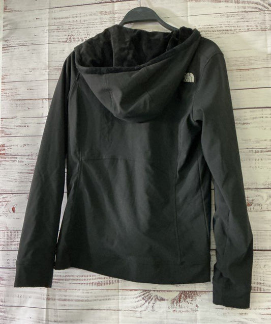 Women's The North Face Black Jacket with velour lining and hood Size S