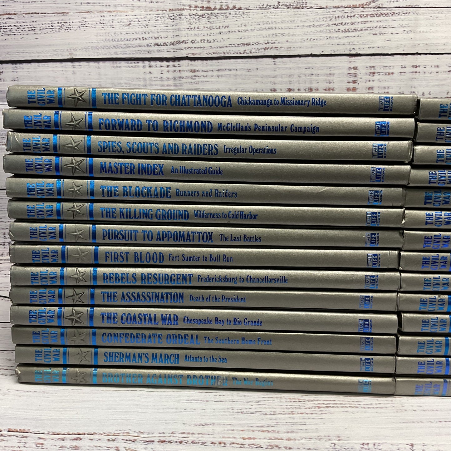 Time Life Books Civil War 28 Volumes Hard Cover Books Set Complete 1984