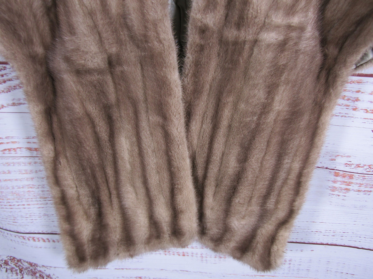 Vintage Kaufman Furs Women's Brown Mink Fur Shawl O/S
